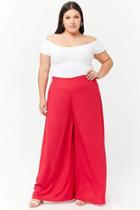 Forever21 Plus Size High-waist Palazzo Pants