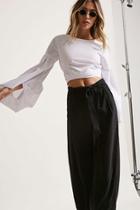 Forever21 Belted High-waist Palazzo Pants