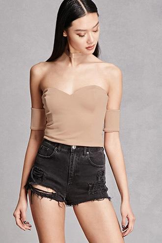 Forever21 Kikiriki Off-the-shoulder Top