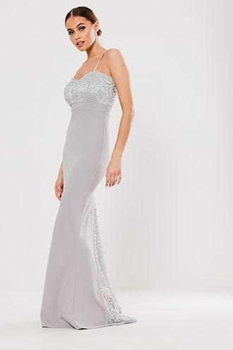 Forever21 Missguided Sweetheart Lace Gown