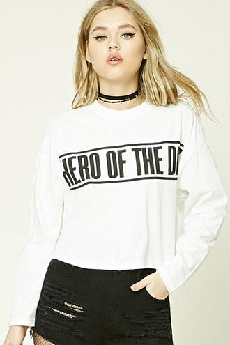 Forever21 Hero Of The Day Graphic Tee