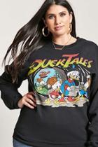 Forever21 Plus Size Duck Tales Graphic Sweatshirt
