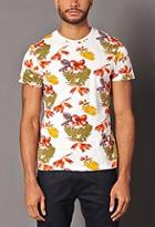 Forever21 Tropical Print Tee