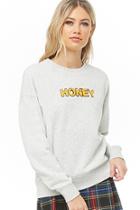Forever21 Honey Graphic Sweatshirt