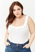 Forever21 Plus Size Ruffle Ribbed Knit Top