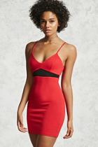 Forever21 Sweetheart Mesh Mini Dress