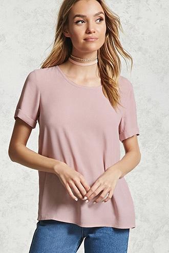Forever21 Crepe Woven Blouse