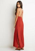 Forever21 Caged Side-slit Maxi Dress