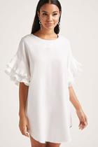 Forever21 Tiered Sleeve Shift Dress