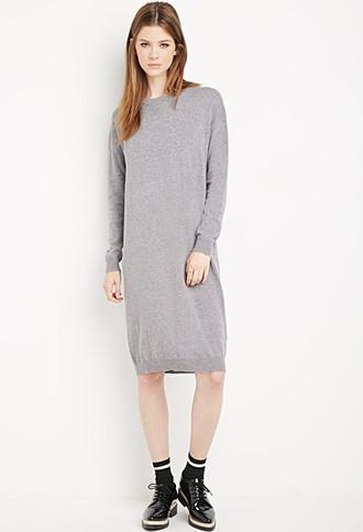 Forever21 Heathered Sweater Dress