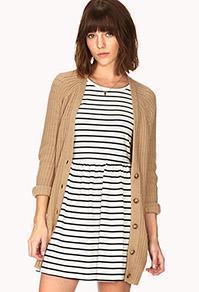 Forever21 Ribbed Boyfriend Cardigan