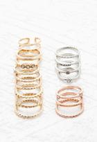 Forever21 Mixed Band Midi Ring Set