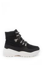 Forever21 Lace-up Sneaker Boots