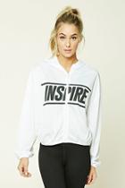 Forever21 Active Inspire Graphic Jacket