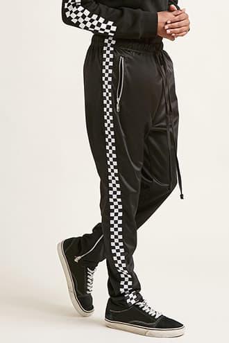Forever21 American Stitch Checkered Joggers