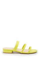 Forever21 Strappy Faux Suede Slides