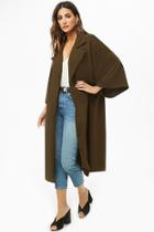 Forever21 French Terry Duster Coat