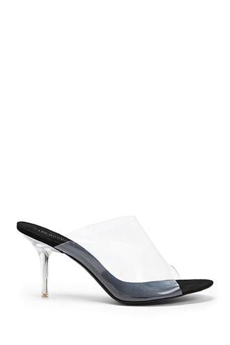 Forever21 Qupid Translucent Mules