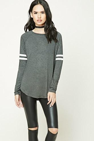Forever21 Varsity Stripe Tee