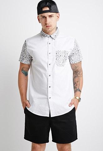 Forever21 Drawstring Chino Shorts