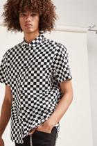 Forever21 Classic Checkered Print Shirt