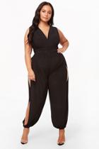 Forever21 Plus Size Split-leg Jumpsuit
