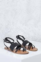 Forever21 Ankle-strap Braided Sandals