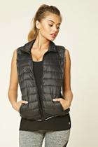 Forever21 Women's  Active Padded Get Moving Vest