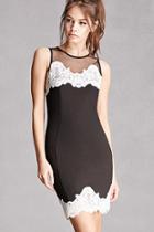 Forever21 Lace Trim Bodycon