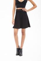 Forever21 Textured A-line Skirt