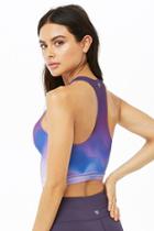 Forever21 Active Tie-dye Wash Crop Top