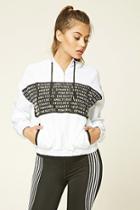Forever21 Women's  Active Inspired Graphic Hoodie