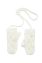 Forever21 Cable Knit String Mittens