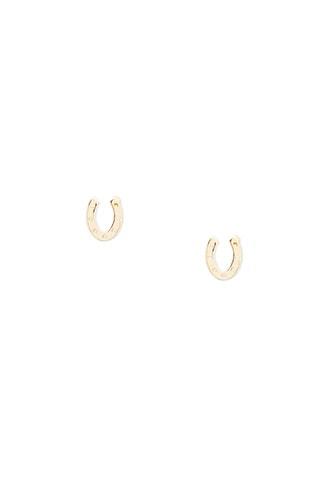 Forever21 Horseshoe Stud Earrings
