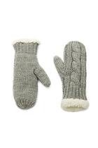 Forever21 Faux Shearling Mittens
