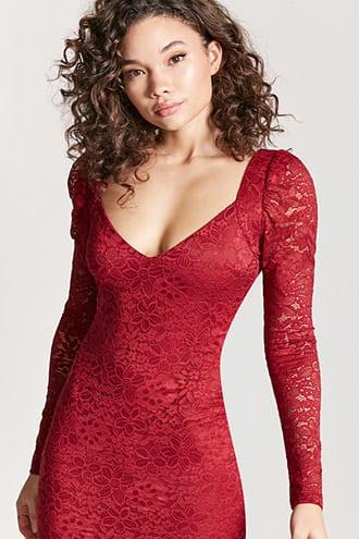 Forever21 Crochet Lace Dress