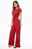 Forever21 Draped Front Jumpsuit