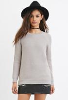 Forever21 Taupe Waffle Knit Sweater
