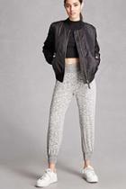 Forever21 Marled Fleece Joggers