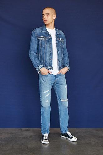 Forever21 Levis 502 Distressed Jeans