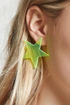 Forever21 Translucent Star Stud Earrings
