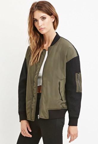 Love21 1993 Graphic Bomber Jacket