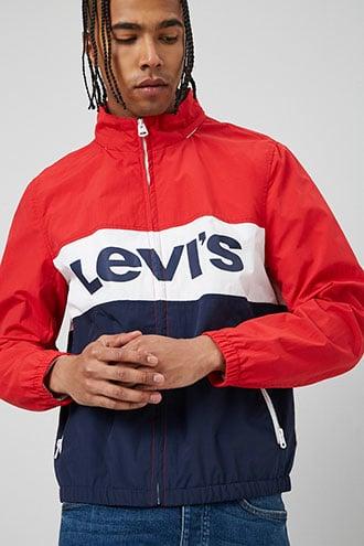 Forever21 Levis Taslan Logo Jacket