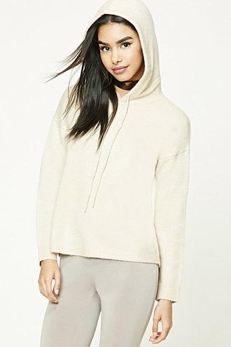 Forever21 Marled Fleece Hoodie