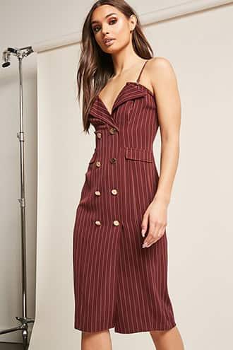 Forever21 Double-breasted Cami Dress