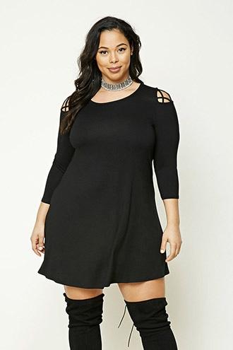 Forever21 Plus Size Cutout Dress