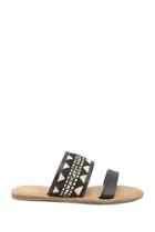 Forever21 Geo Embroidered Flats