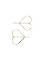 Forever21 Heart-shaped Bobby Pins