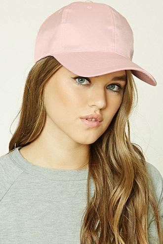 Forever21 Satin Baseball Cap