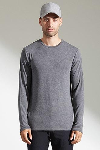 Forever21 Vented Long-sleeve Tee